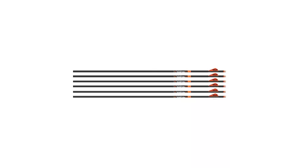 Easton 6.5mm 300 Bowhunter Arrow – 2″ Bully Vanes – 6 Pack #829467