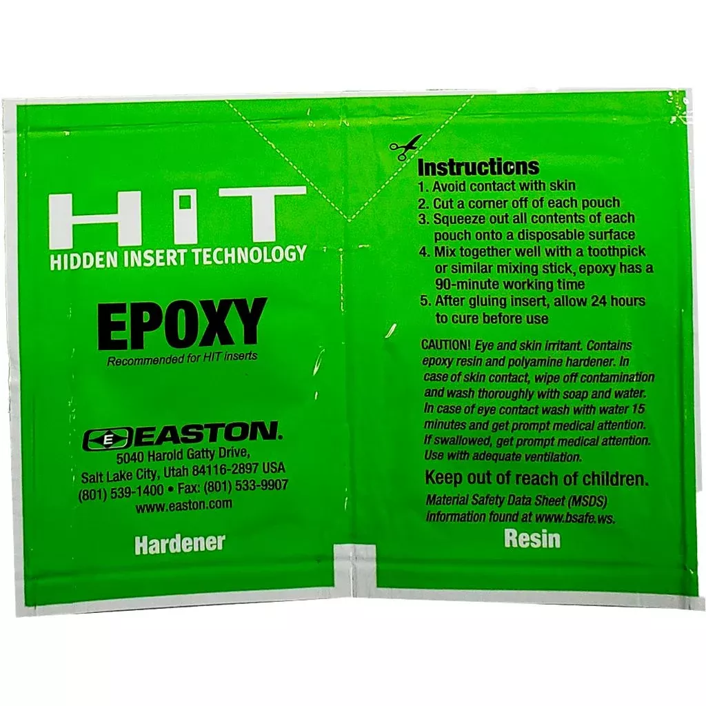 Easton HIT Epoxy Adhesive Pouch