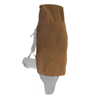 EBERLESTOCK Coyote Brown Large Lightweight Backpack Rain Cover (J1RCMC)