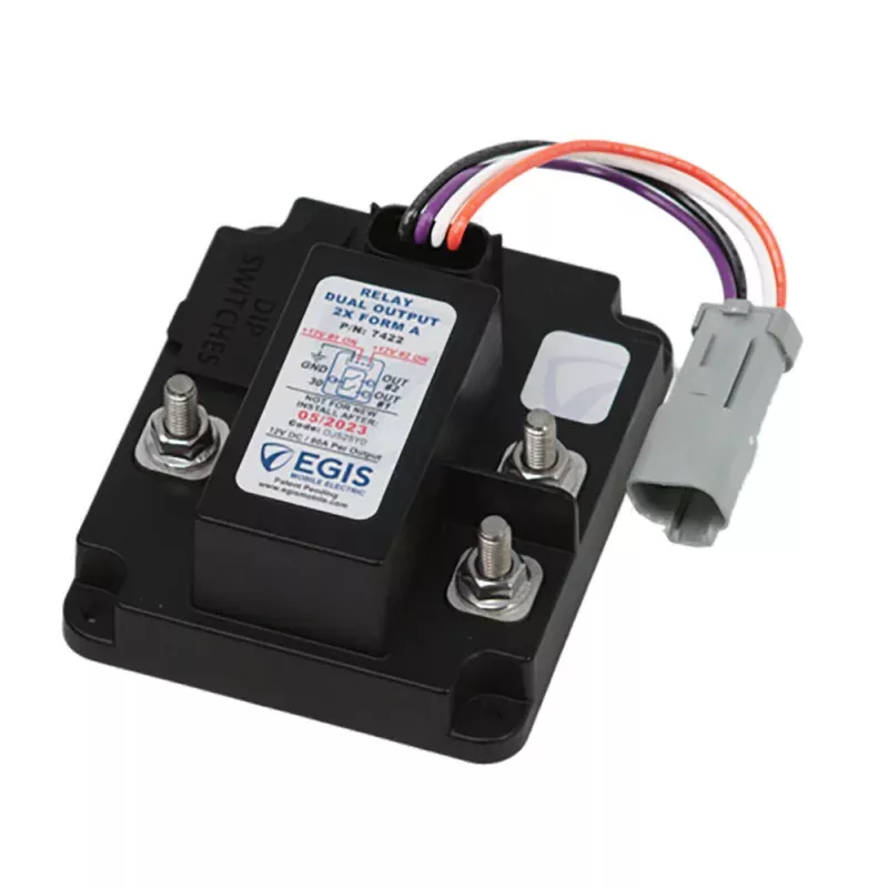 Egis TH3 Dual Relay 2 x 80A – 12V