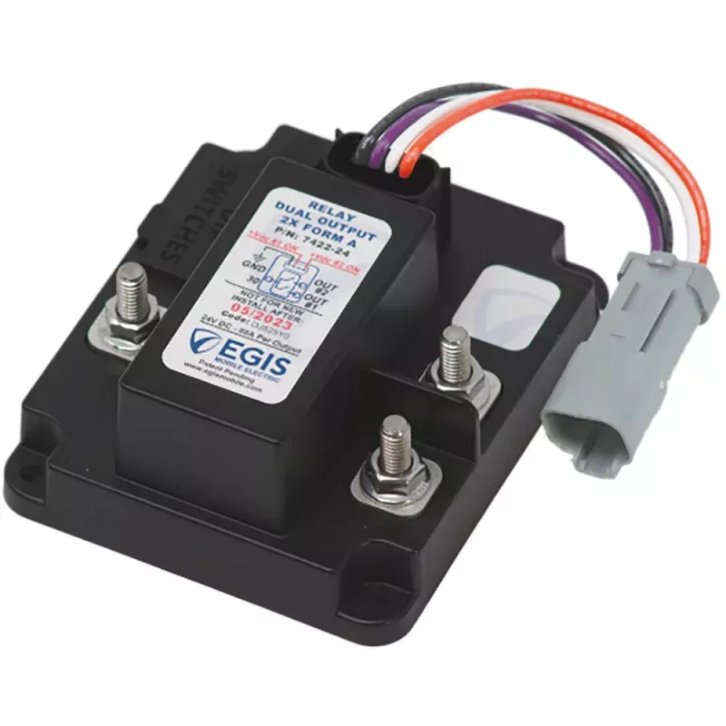 Egis TH3 Dual Relay 2 x 80A – 24V