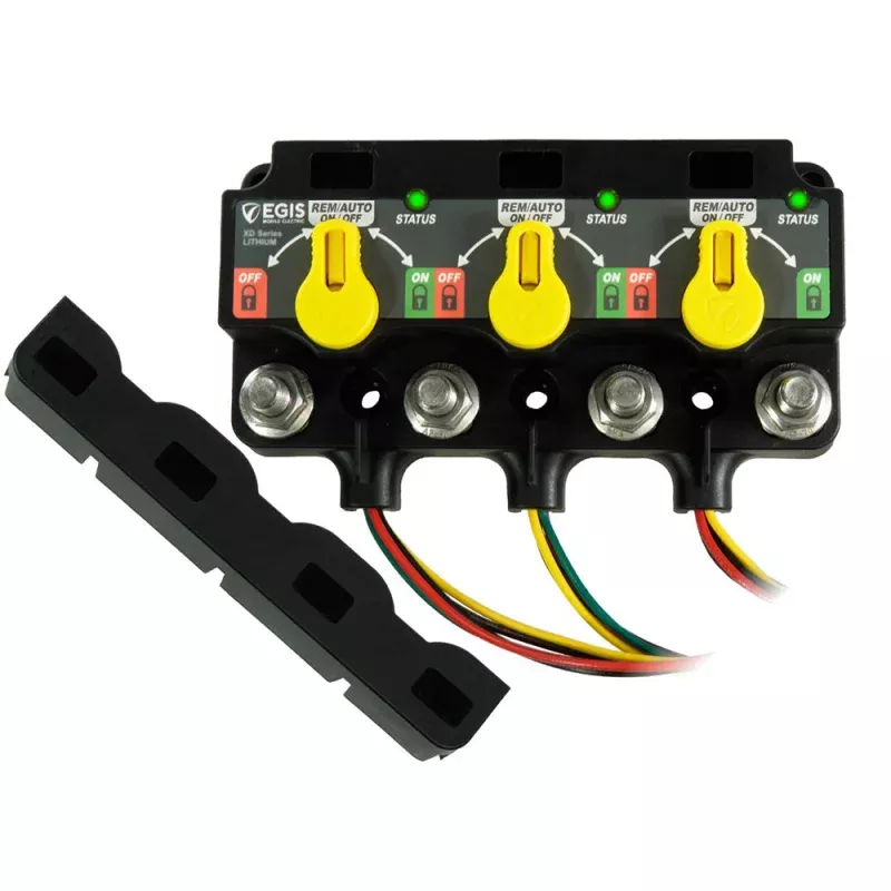Egis XD Triple Flex L (Relay) – ACR – (Relay) w/Knobs – Tinned Wires