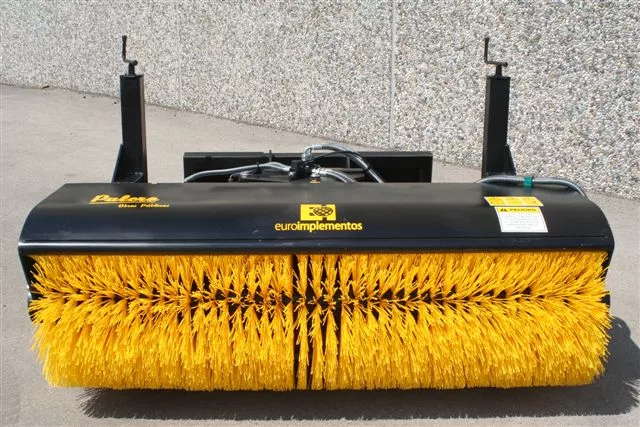 EI Attachments Rotary Hydraulic Angle Skid Steer Broom | 78″ & 85″ Working Width | Hydraulic Flow SSL 15-25 GPM | For Skid Steer