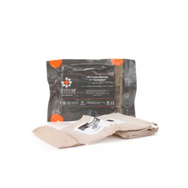 Eleven10 1001 Compact Medical Trauma Bandage 4'', Tan