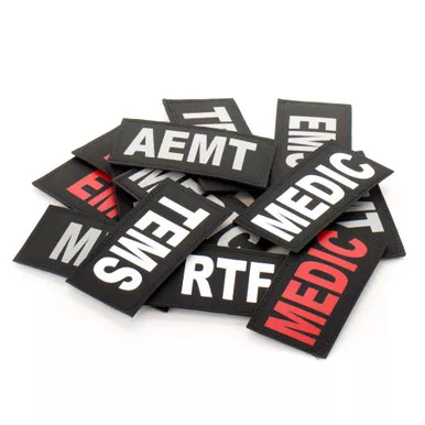 Eleven10 7001 Medical ID Patch, 2" x 4" Identifier