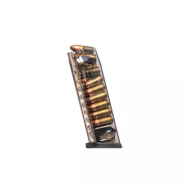 Elite Tactical Systems HKVP9-17 Standard 17 Round Mag 9mm Luger Magazine for Heckler & Koch VP9, Clear Polymer