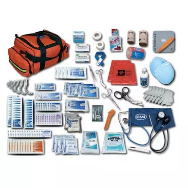 EMI-Emergency Medical 830 Pro Response 2 Complete Medical Kit, Orange