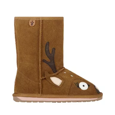 EMU AUSTRALIA Kids Deer Chestnut Boots (K12073-CHES)