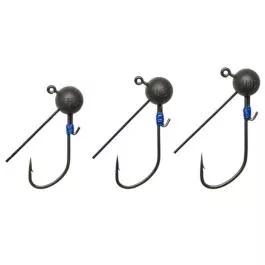 Engine Superior Tungsten Weedless Round Jig Head - Size 1 - 1/16 oz.