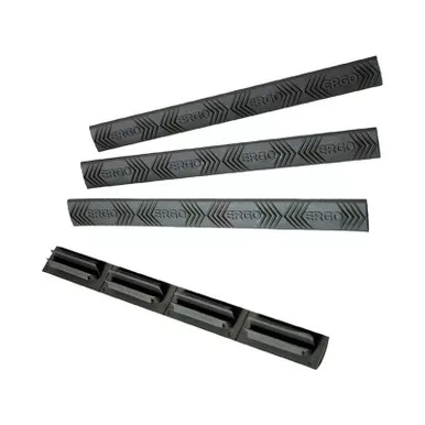 ERGO WedgeLok M-LOK Slot Cover Polymer Black Package of 4
