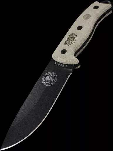 ESEE 5 Black Fixed Blade
