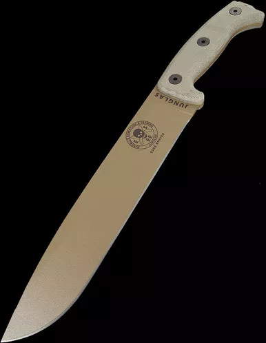 ESEE Junglas Dark Earth Fixed Blade