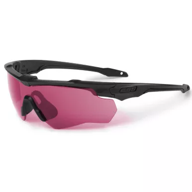 ESS EE9032-20 CrossBlade Standard Eyeshield LPL-5 ONE w/ Black Frame & Laser LPL-532 Lens