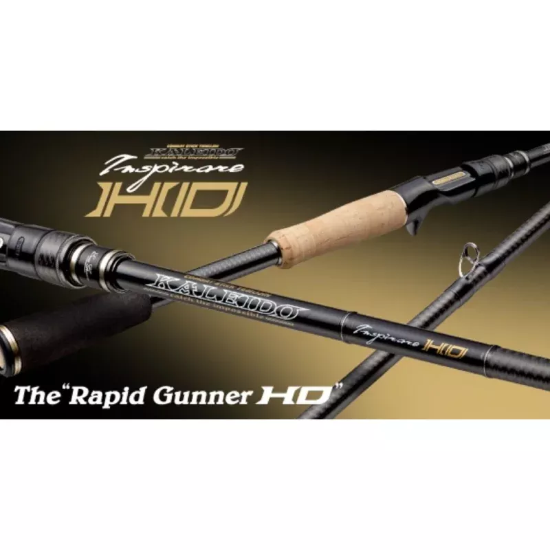 Evergreen Rod Baitcast Inspirare HD-C70 XHX TheRapid Gunner HD(4174)