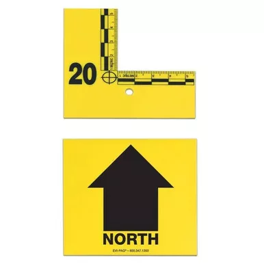 EVI-PAQ L-Shaped Flat-Type Markers - Yellow