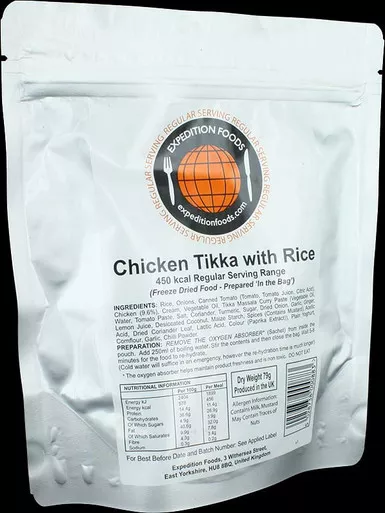 Expedition Foods Chicken Tikka 450kcal