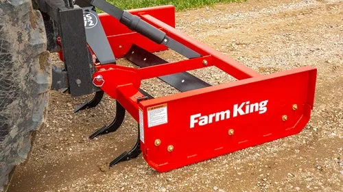 Farm King Grading Scraple Land Leveler 3PT Hitch | Model YGS | Working Width 60″, 72″ and 84″ | Horsepower 20 To 65HP | For Tractors