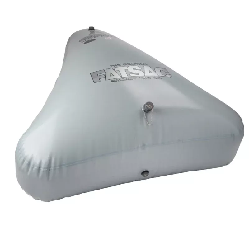 FATSAC Open Bow Triangle Fat Sac Ballast Bag – 650lbs – Gray