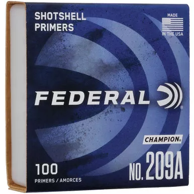 FEDERAL 209ASHOTSHELL PRIMER 100 CT.