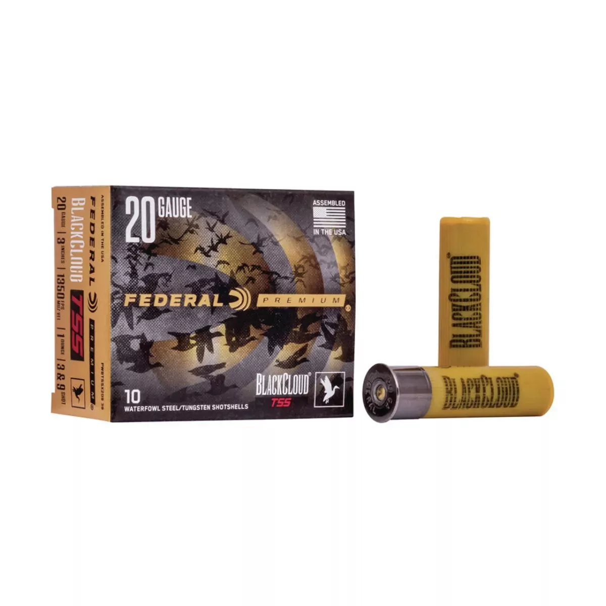 Federal 20ga 3" 1oz #3&9Blend Black Cloud TSS
