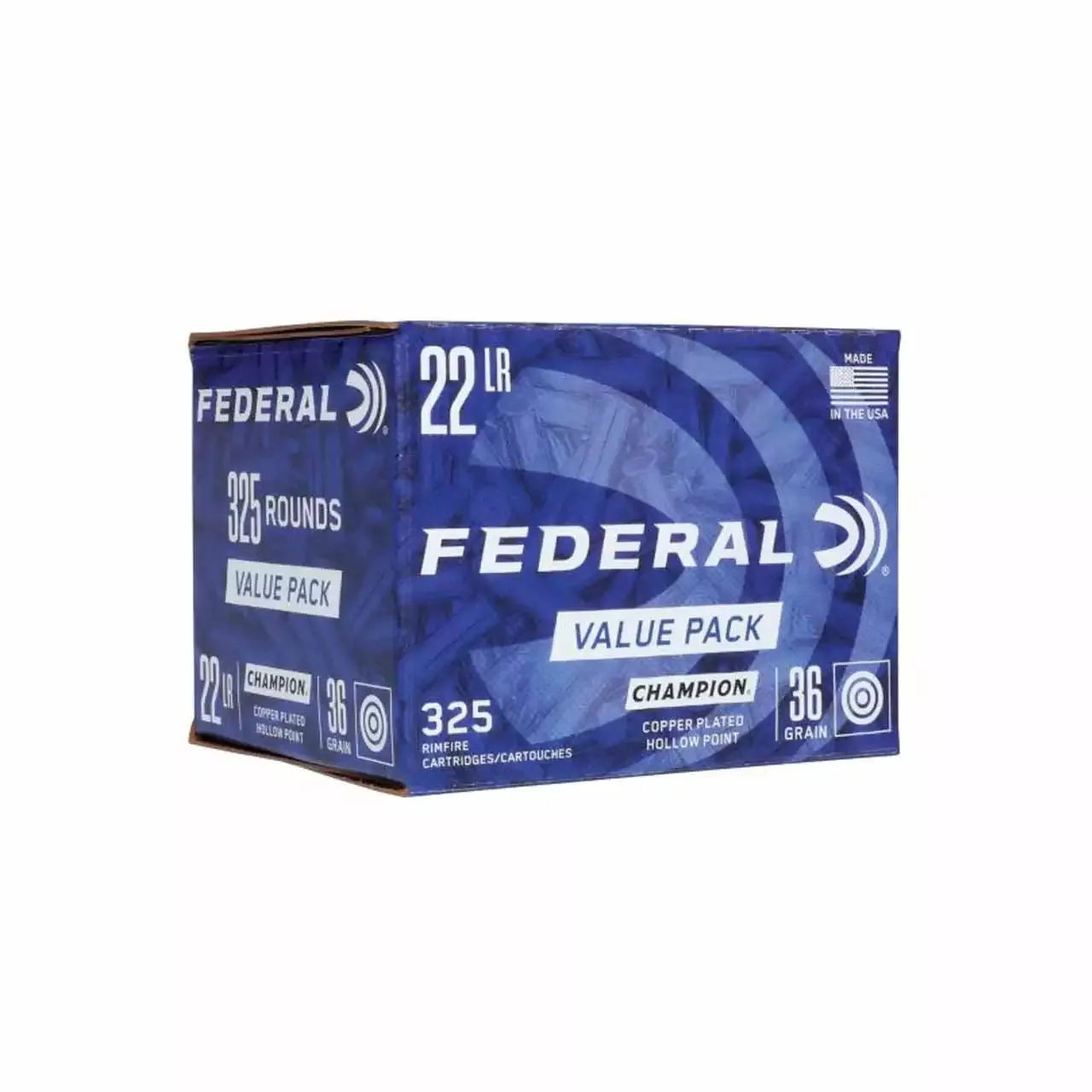 Federal 22lr 36gr Champion HP 325rd - Box