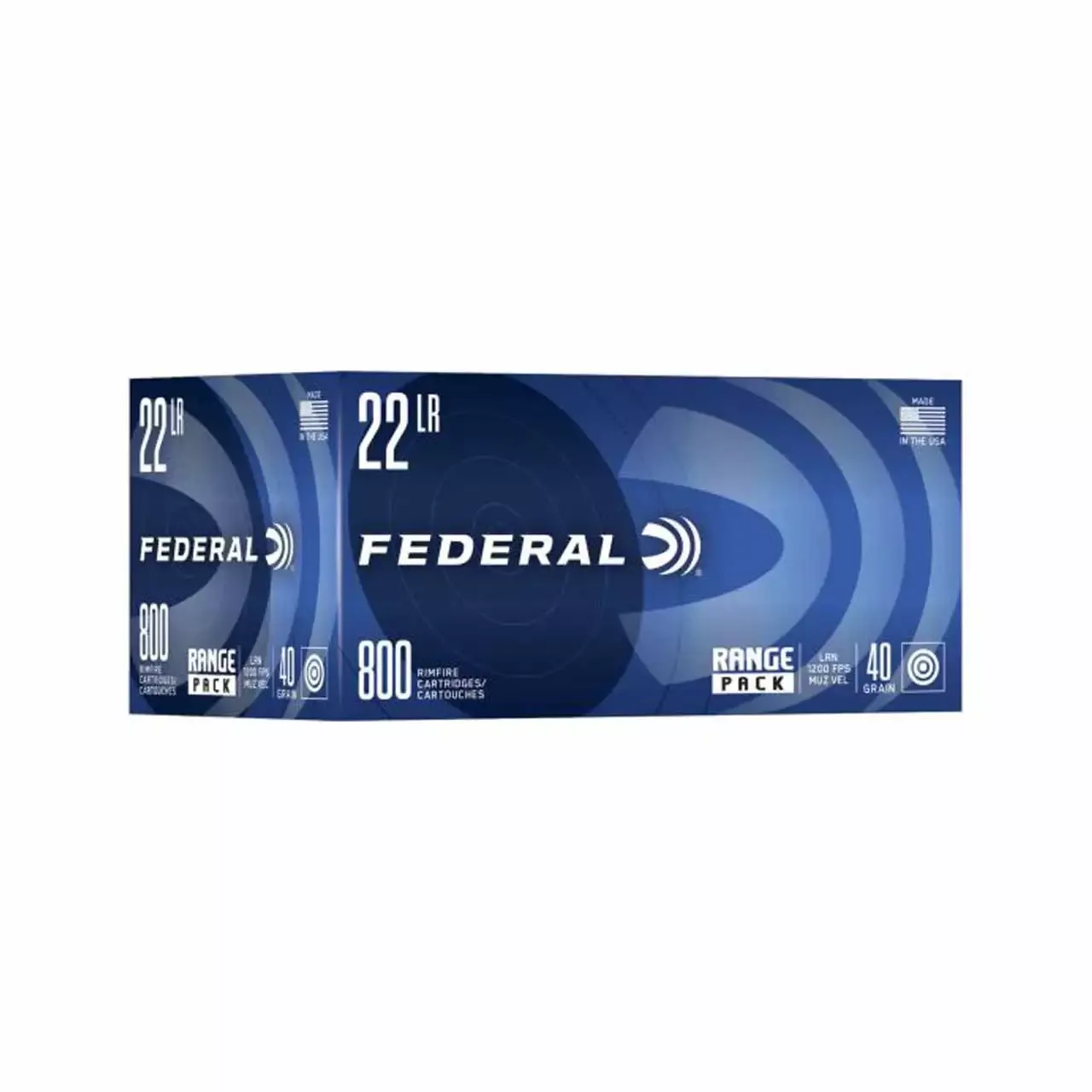 Federal 22lr 40gr LRN 800rd