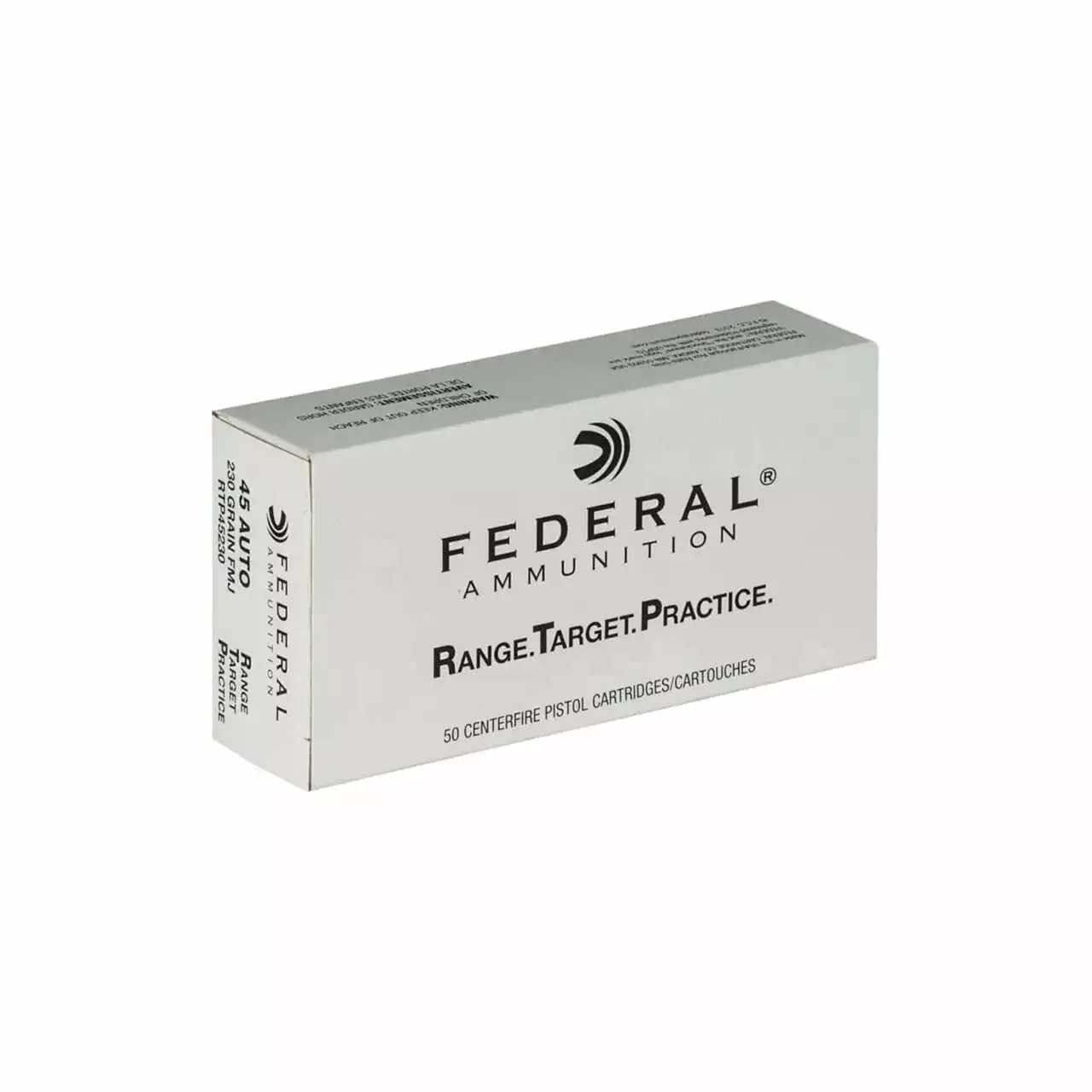 Federal 45 ACP 230gr FMJ 50rd - Box