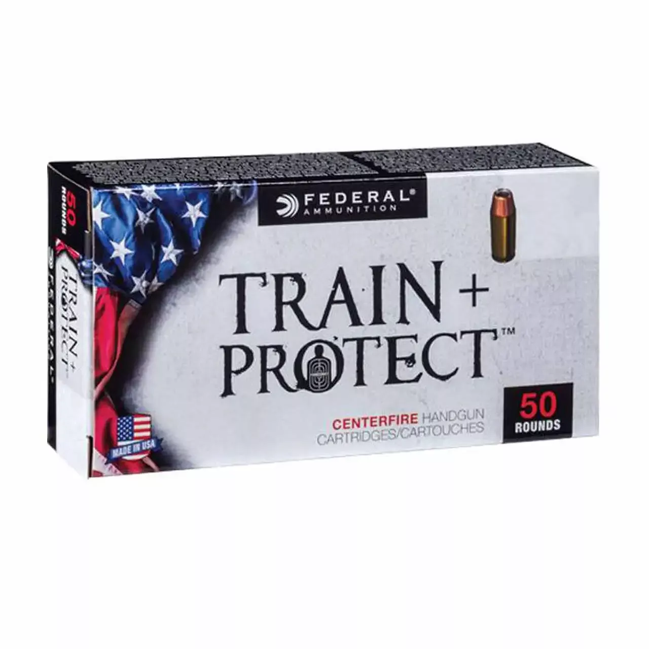 Federal 9mm115gr HP Train Protect 50rd Box