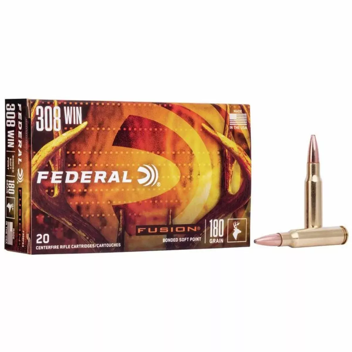 Federal Fusion 308win 180gr 20rd