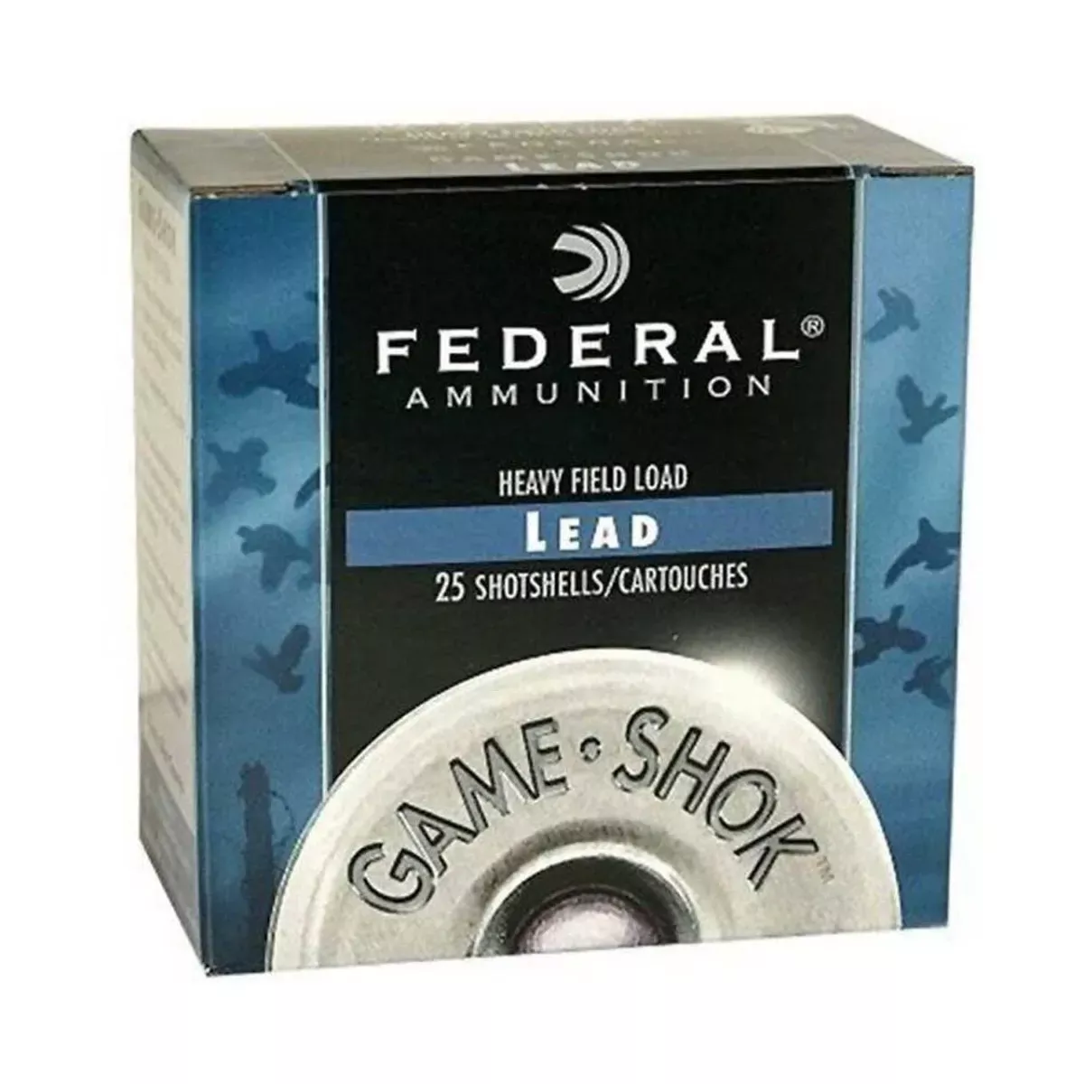 Federal Game-Shok Upland Shotshells 16 Ga 2.75″ 1oz #8 Lead Shot 25 Shells Per Box