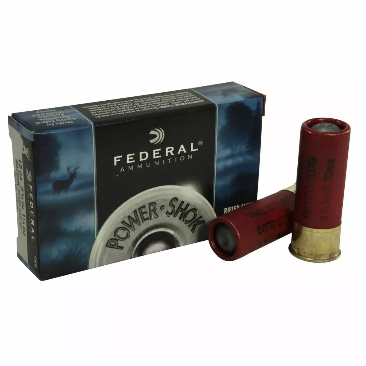 Federal Power-Shok 12ga 2-3/4" 1-1/4oz Slug