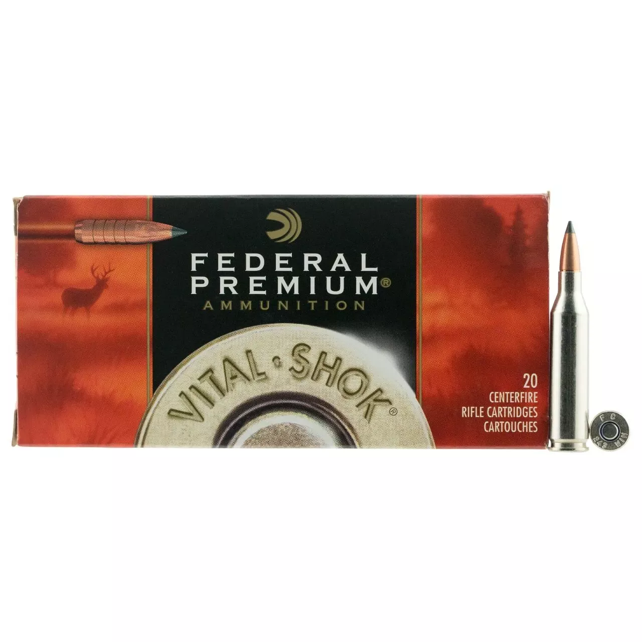 Federal Premium 243 Win 85 gr Trophy Copper Ammo - 20/Box