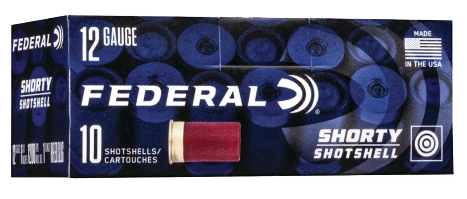 Federal Shorty 12 Gauge 1.75″ 1 oz Rifled Slug Shot 10 Per Box