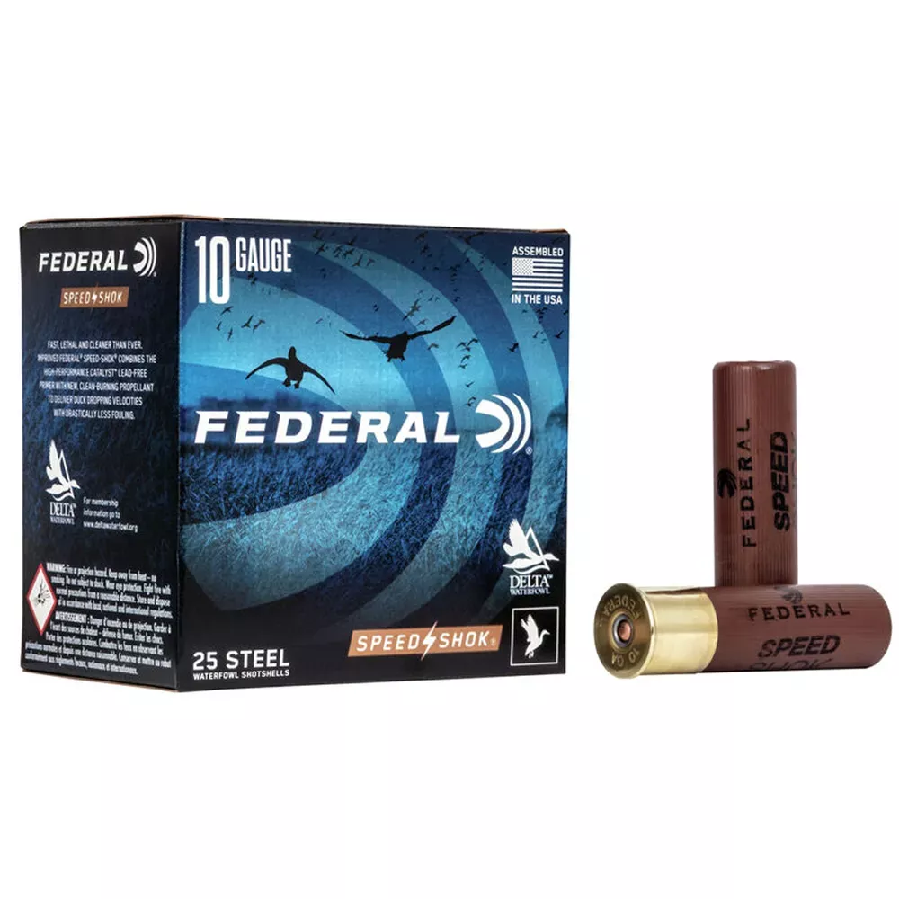 Federal Speed-Shok Waterfowl 10 GA 25/Box