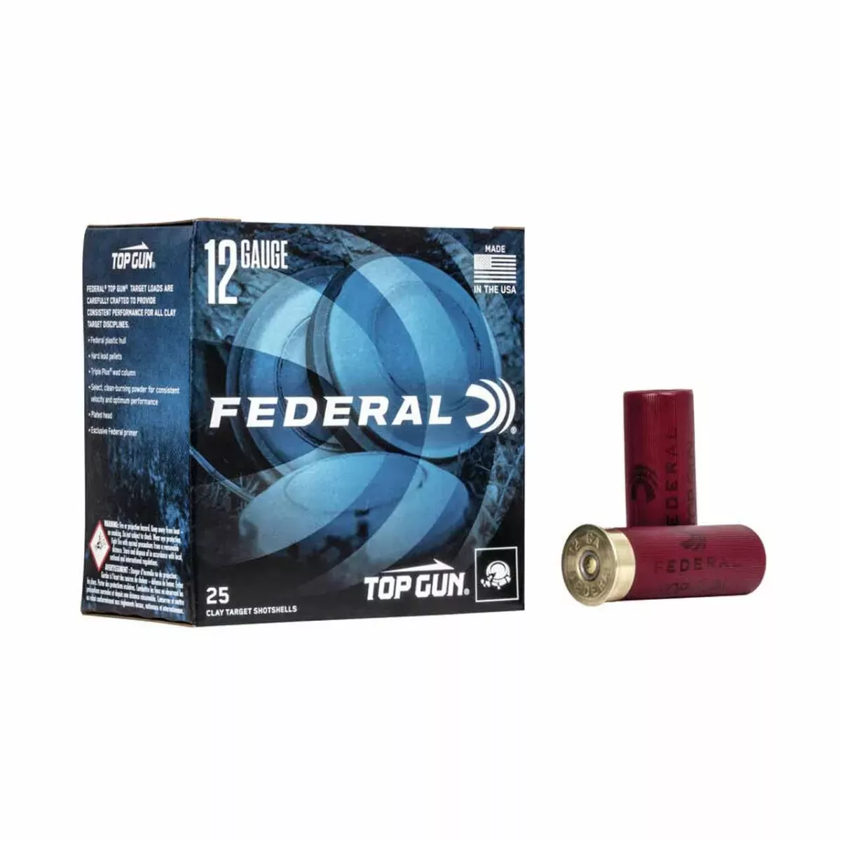 Federal Top Gun 12ga2-3/4″ 1-1/8oz #7.5