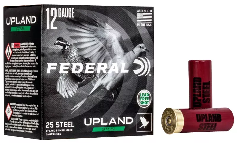 Federal Upland Field & Range 12 GA 2-3/4″ 1 oz. 6 Shot 25/Box