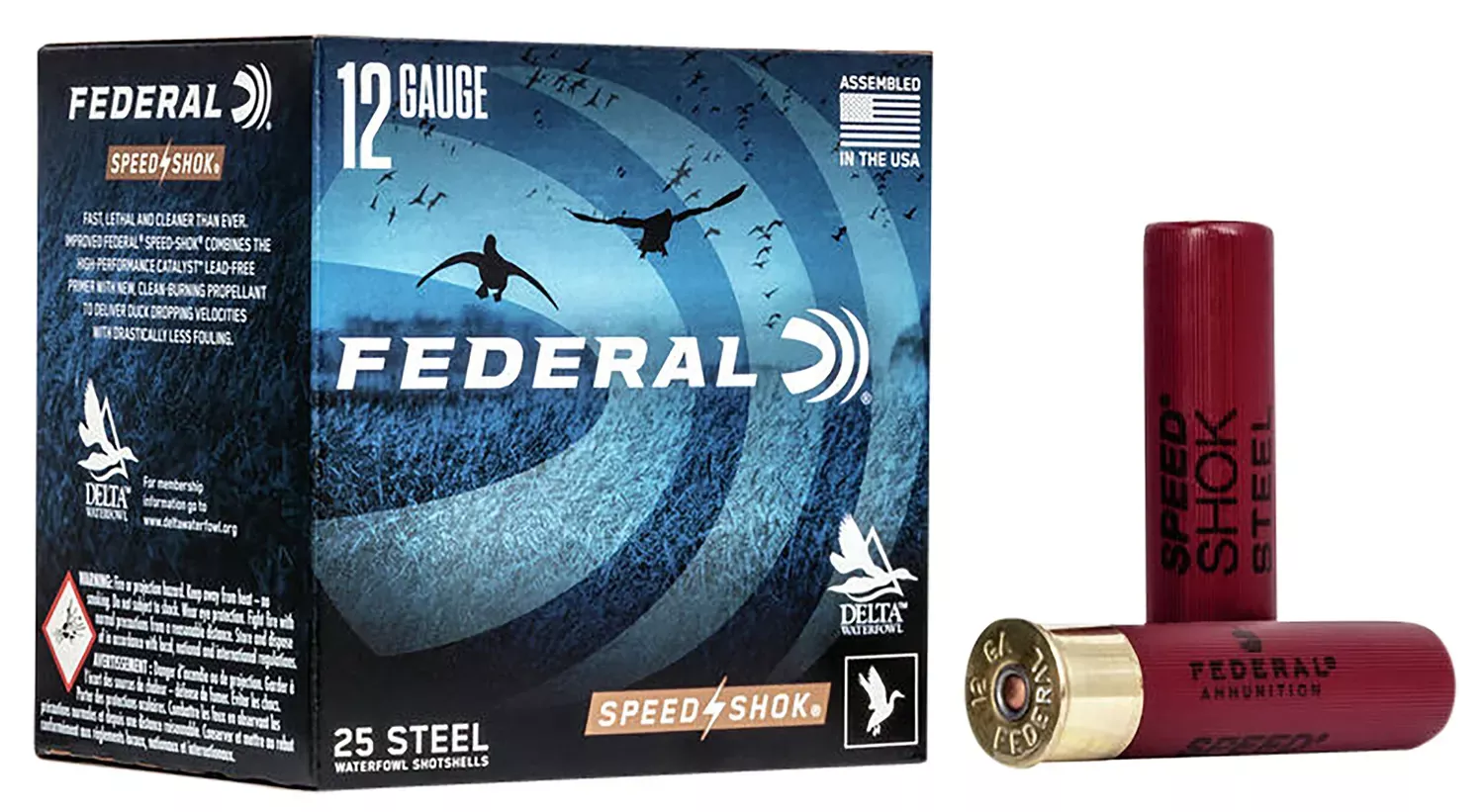 FederalSpeed-Shok 12 GA 3.5″ 1-3/8 oz. BB Shot 25/Box