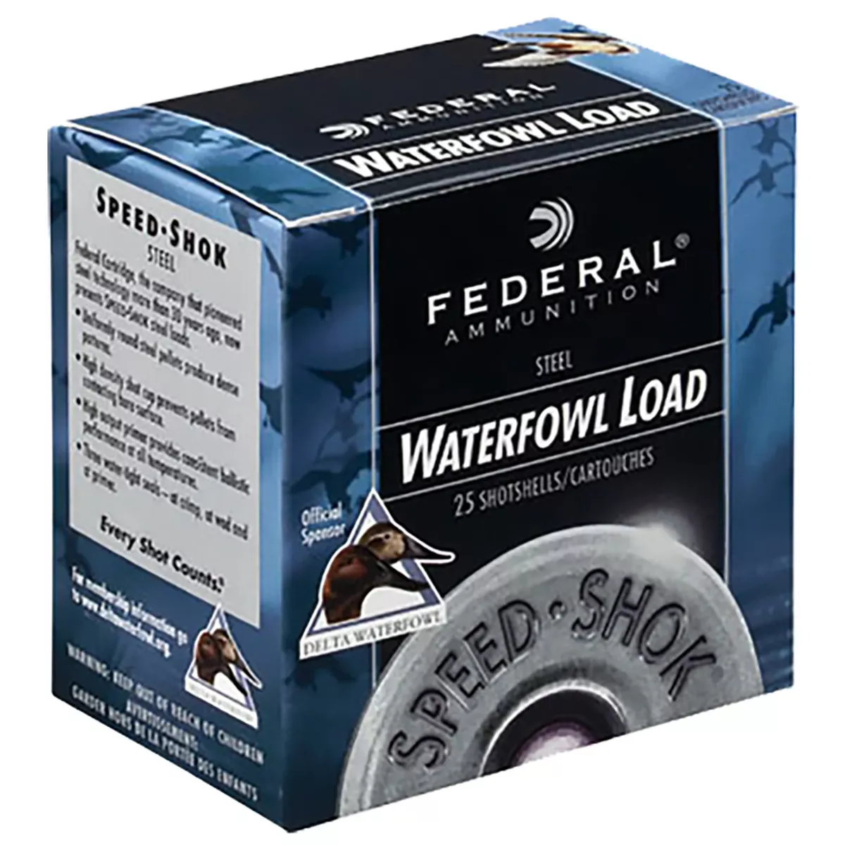 FederalSpeed-Shok 16 Gauge, 2.75" 15/16 oz, 4 Shot, 25/Box