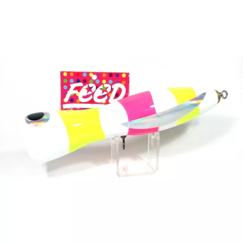 Feed Pin 150 Hand Made Wood Popper Floating Lure 150 grams 19 (2019)