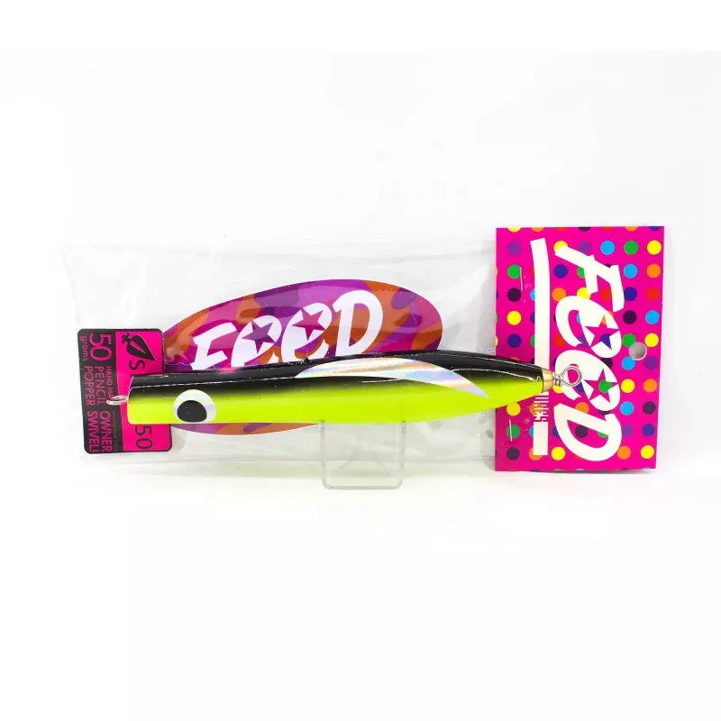 Feed Spear 50 Hand Made Wood Pencil Floating Lure 50 gram 54 (2054)