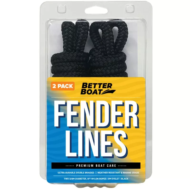 Fender Lines 2 Pk|White&Black&Sky Blue&Navy Blue&Royal Blue