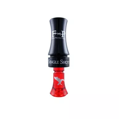 FIELD PROVEN 243 SINGLE SHOT POLY DUCK CALL BLACK/RED