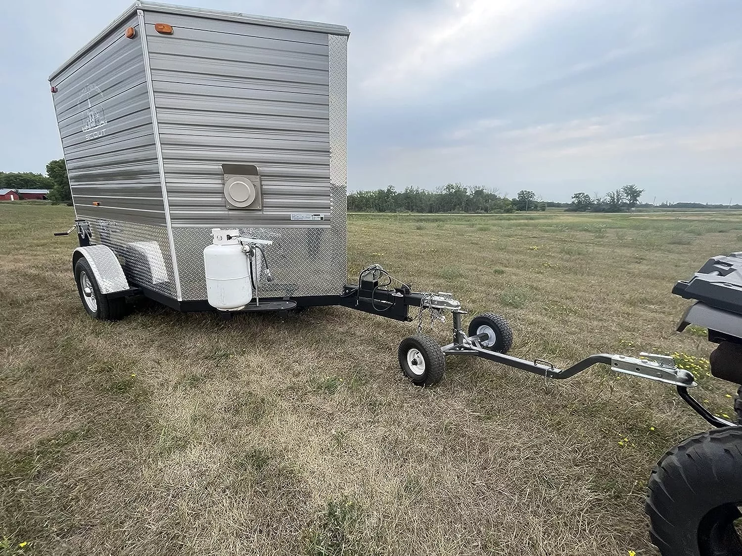 Field Tuff 800 lb. Weight Distributing ATV Dolly – Adjustable Trailer Dolly | Model TMD-800ATV | Towing Power 12-20 HP | For ATV/ UTV