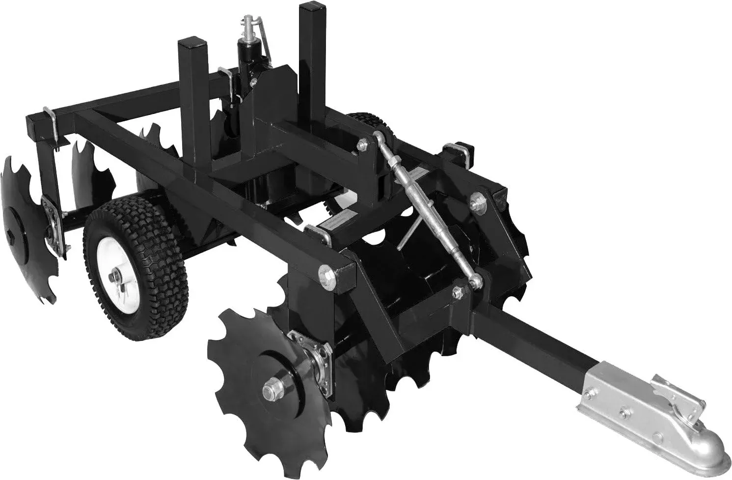 Field Tuff ATV Disc Harrow – 33″ Working Width | Towing Power 18–25 HP | For ATVs, UTVs, & Utility Tractors