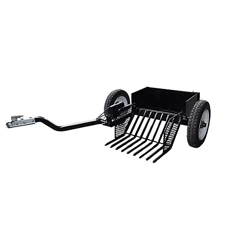 Field Tuff ATV/UTV Rock Picker – 36" Working Width, Model ATV-RPATVLA |Towing Power 25-35 HP | For ATV/ UTV/ Lawn Tractor