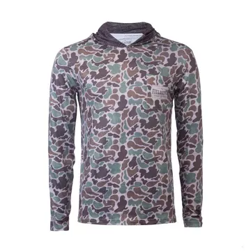 Fieldstone Youth Dry-Fit Camo Light Weight Hoodie #148Y