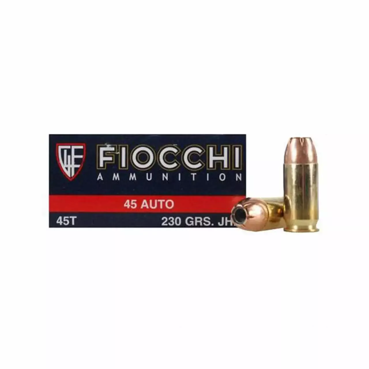 Fiocchi 45 ACP 230gr JHP 50rd - Box
