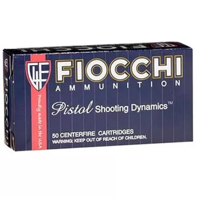 Fiocchi 9AP 9mm Ammunition FMJ 115 Grains 50 Rounds