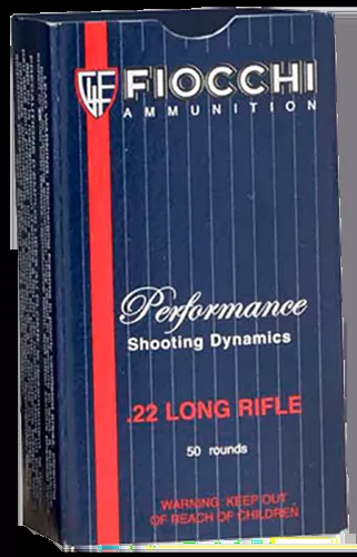 Fiocchi Field Dynamics 22lr 40gr Lead 50rd Bx/ 100 Cs