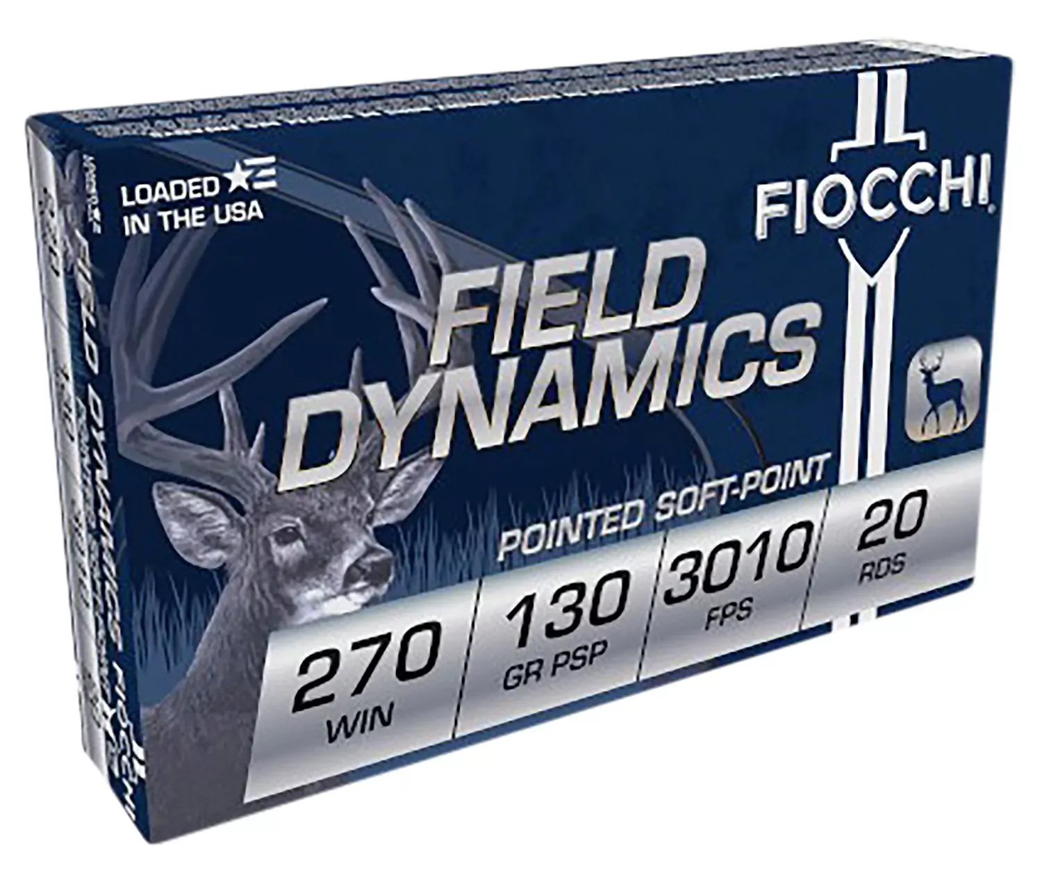 Fiocchi Field Dynamics 270 Win. 130 Gr. PSP 20/Box